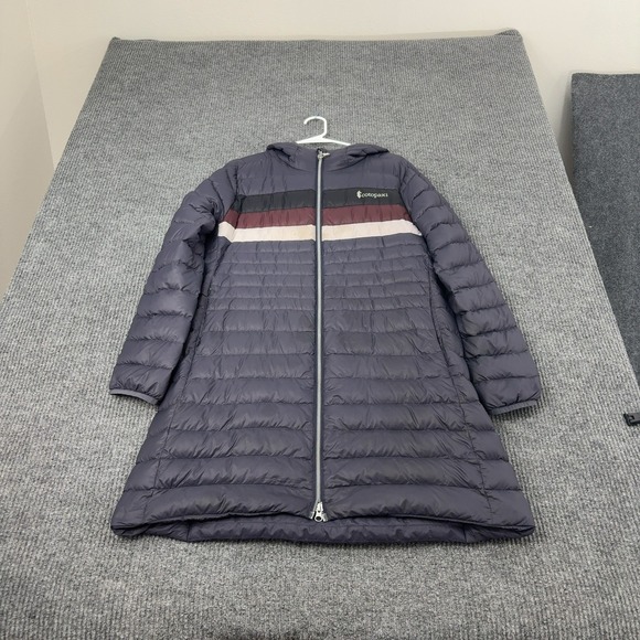 cotopaxi Jackets & Blazers - Cotopaxi Fuego Down Parka Womens L Purple Nylon Colorblock Hooded Puffer Jacket